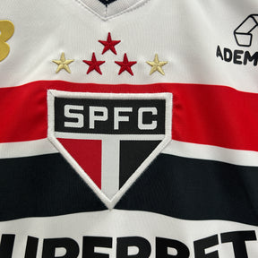 São Paulo Home Shirt 25/26 - White Children's Fan Shirt