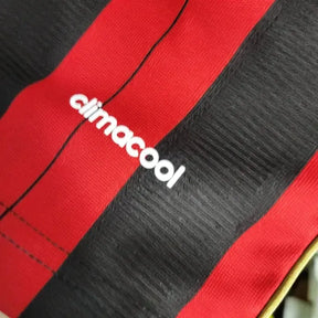 Camisa AC Milan Retrô 2013/14 - Torcedor Masculina Manga Longa - Netmantos