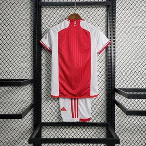 Camisa Ajax Home 23/24 - Torcedor Infantil Vermelha e Branca - Netmantos
