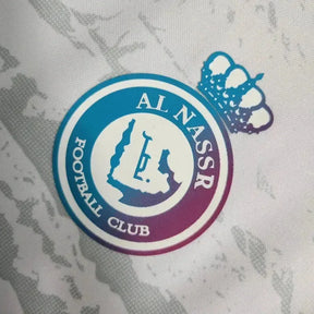 Camisa Al-Nassr Third 23/24 - Torcedor Masculina Branca Refeltiva - Netmantos