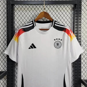 Camisa Alemanha Home 24/25 - Torcedor Masculina Branca e Laranja - Netmantos