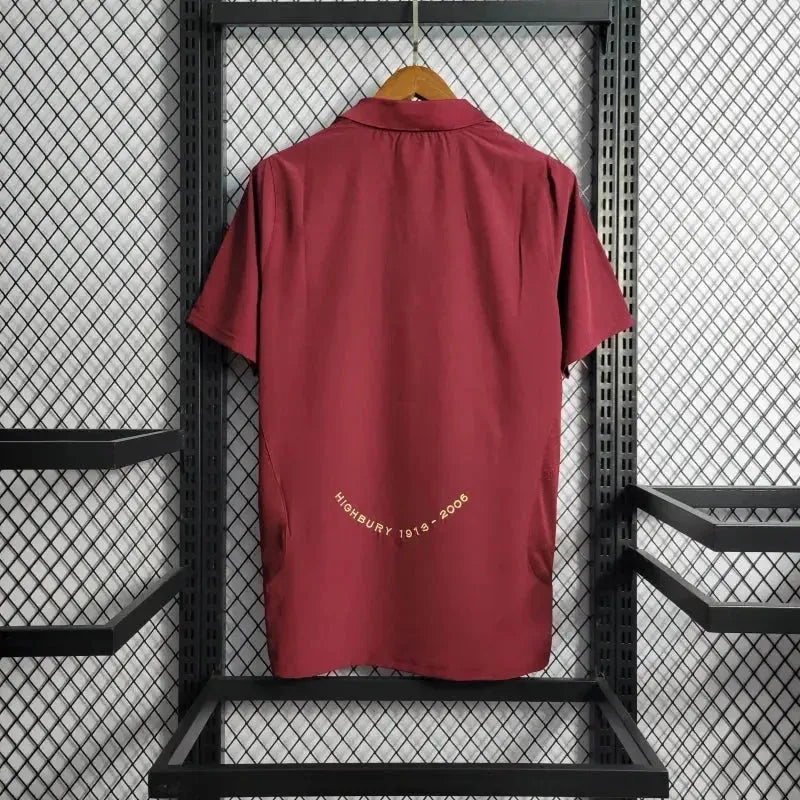 Camisa Arsenal Retrô 2005/06 - Torcedor Masculina Vermelha - Netmantos