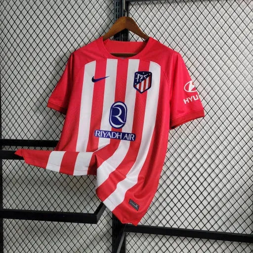 Camisa Atlético de Madrid Home 23/24 - Torcedor Masculina Vermelha e Branca - Netmantos