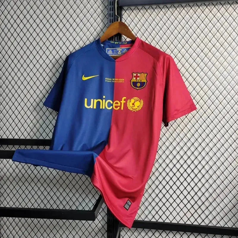 Camisa Barcelona Home Retrô 2008/9 - Torcedor Masculina - Netmantos