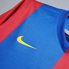 Camisa Barcelona Home Retrô 2006/07 - Torcedor Masculina Manga Longa - Netmantos