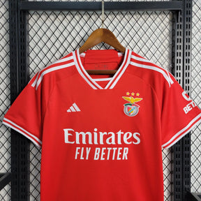 Camisa Benfica Home 23/24 - Torcedor Masculina Vermelha - Netmantos