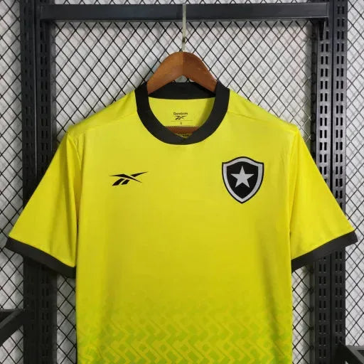 Camisa Bota Fogo Treino 23/24 - Torcedor Masculina Amarela - Netmantos