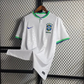 Camisa Brasil Leopard 22/23 - Torcedor Masculina Branca - Netmantos
