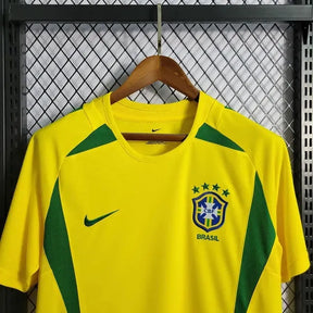 Camisa Brasil Retrô Home 2002 - Torcedor Masculina - Netmantos