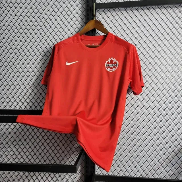 Camisa Canadá 22/23 - Torcedor Masculina Vermelha - Netmantos