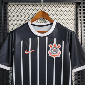 Camisa Timão Away 23/24 - Torcedor Masculina Preta - Netmantos