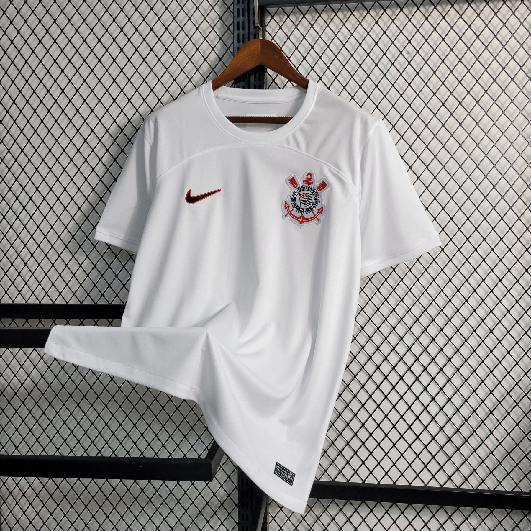 Camisa Timão Home 23/24 - Torcedor Masculina Branca - Netmantos