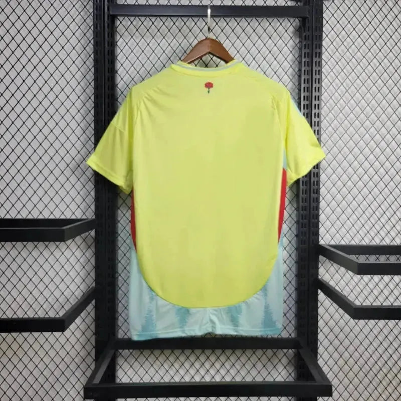 Camisa Espanha Away 24/25 - Torcedor Masculina Amarela - Netmantos