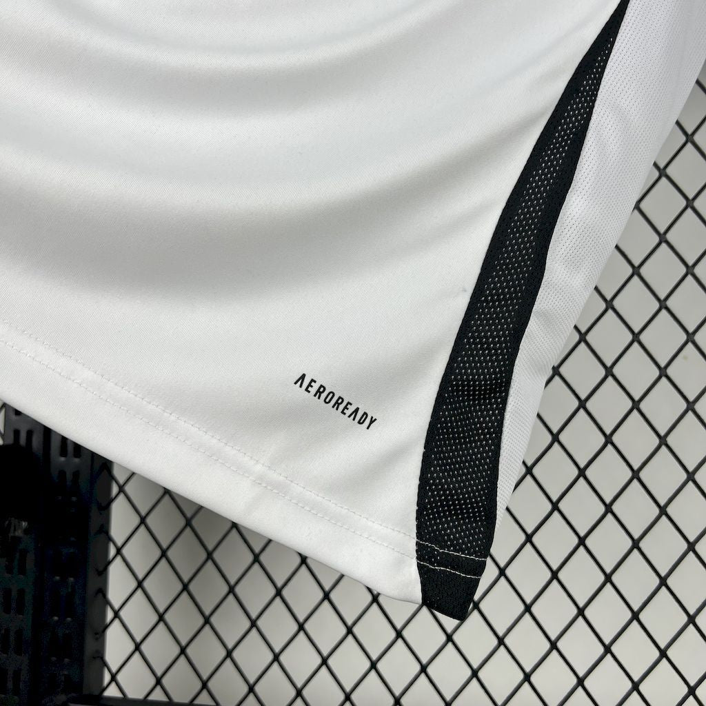 Flamengo Away Shirt 25/26 - Men's White Fan Shirt + Sponsorships
