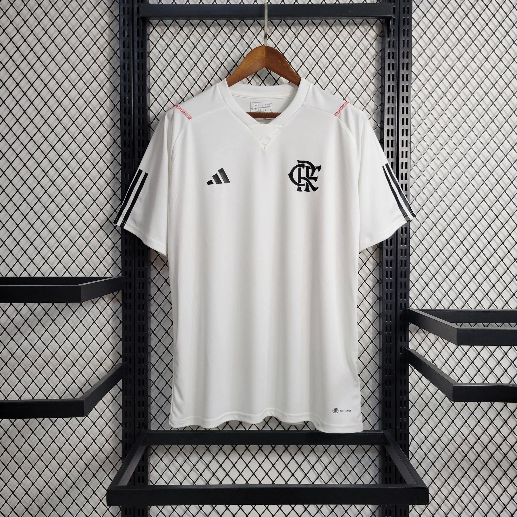 Camisa Flamengo Treino 23/24 - Torcedor Masculina Branca - Netmantos