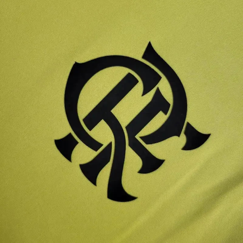 Camisa Flamengo Treino 24/25 - Torcedor Masculina Amarela - Netmantos