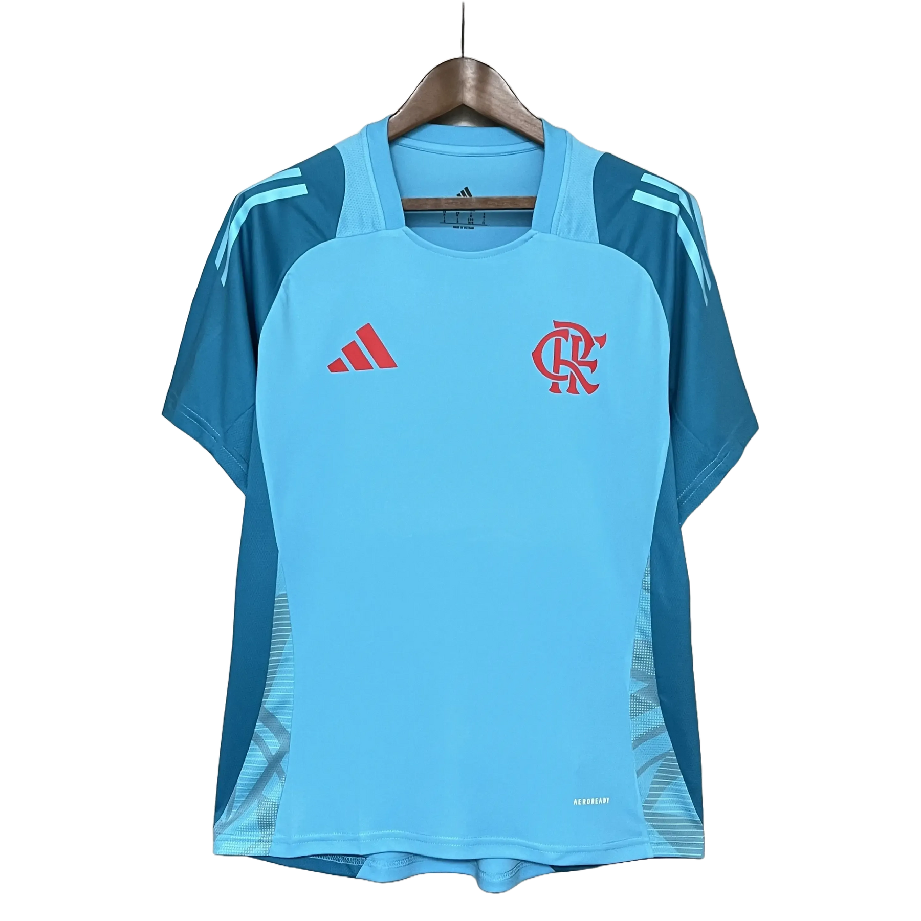 Camisa Flamengo Treino 25/26 - Torcedor Masculina Azul Claro - Netmantos