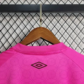 Camisa Fluminense 23/24 - Torcedor Masculina Rosa + Patches Libertadores - Netmantos