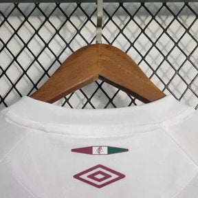 Camisa Fluminense Away 23/24 - Torcedor Masculina Branca + Patches Libertadores - Netmantos