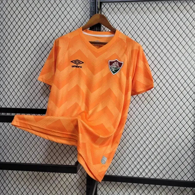 Camisa Fluminense Treino 24/25 - Torcedor Masculina Laranja - Netmantos