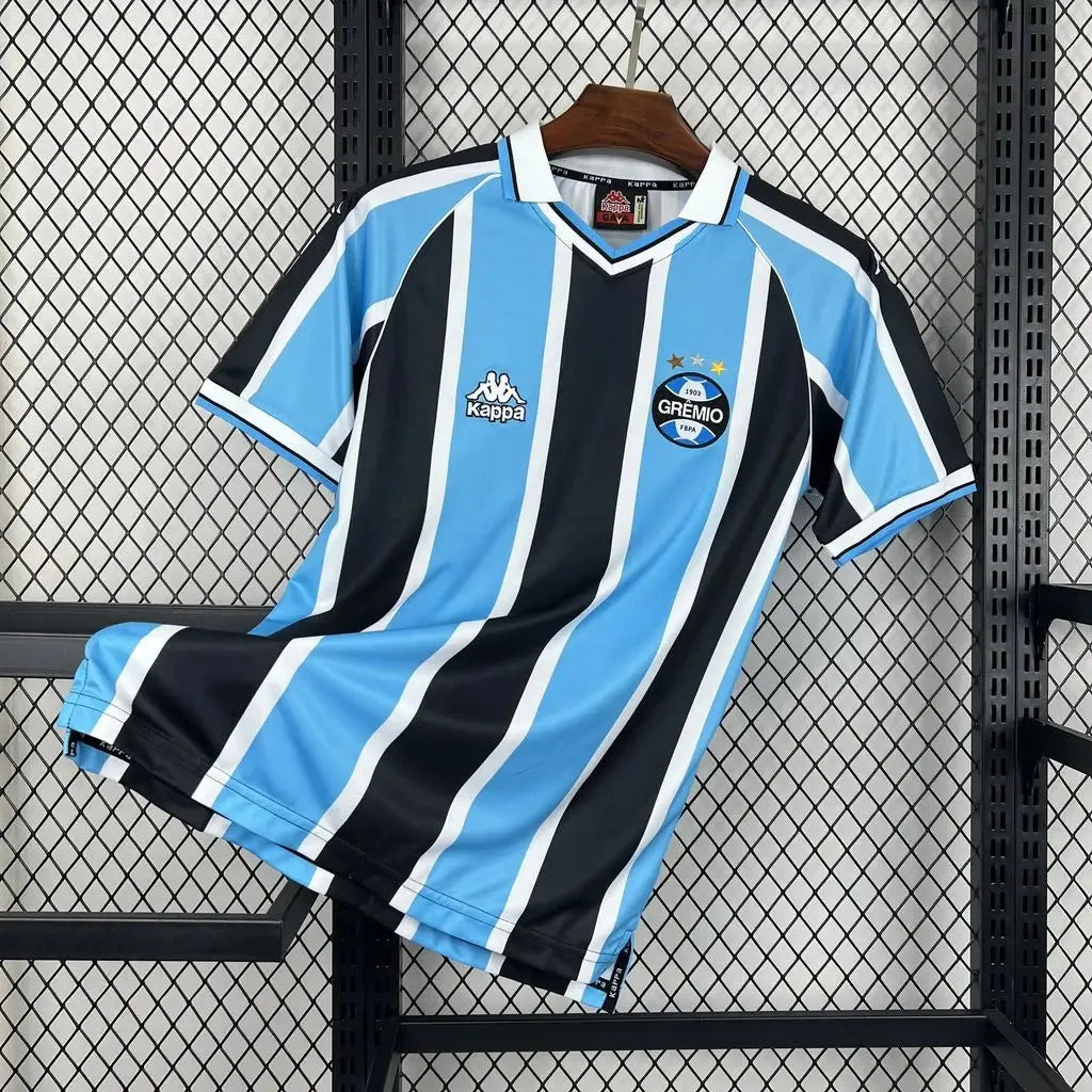 Camisa Grêmio Home Retrô 2001 - Torcedor Masculina - Netmantos