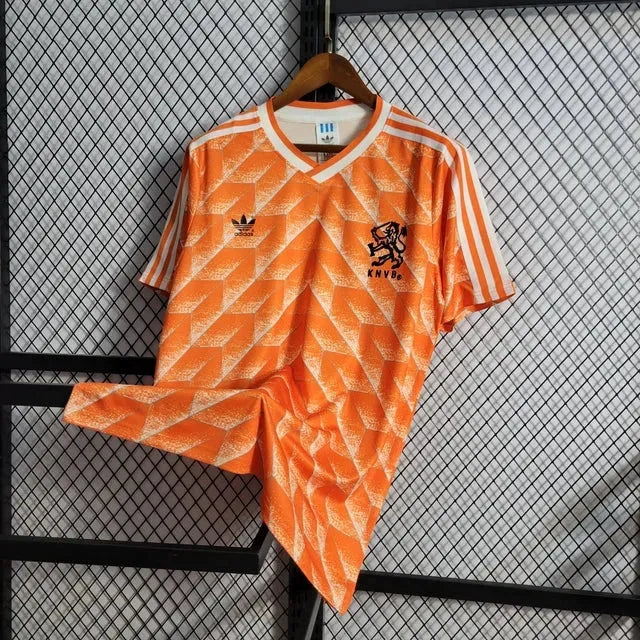 Camisa Holanda Treino 22/23 - Torcedor Masculina Laranja - Netmantos