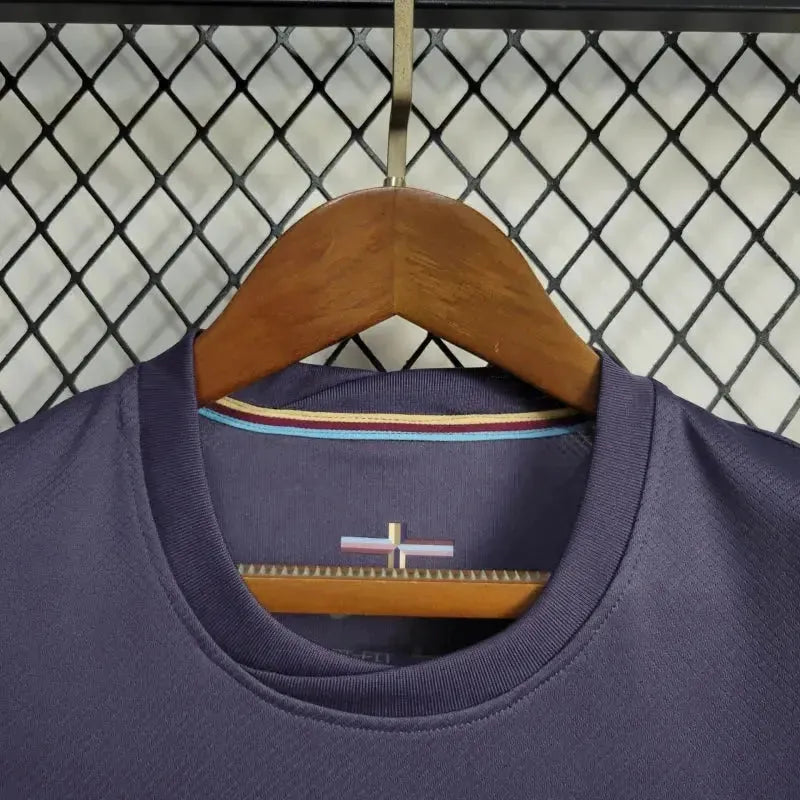 Camisa Inglaterra Away 24/25 - Torcedor Infantil Roxa - Netmantos