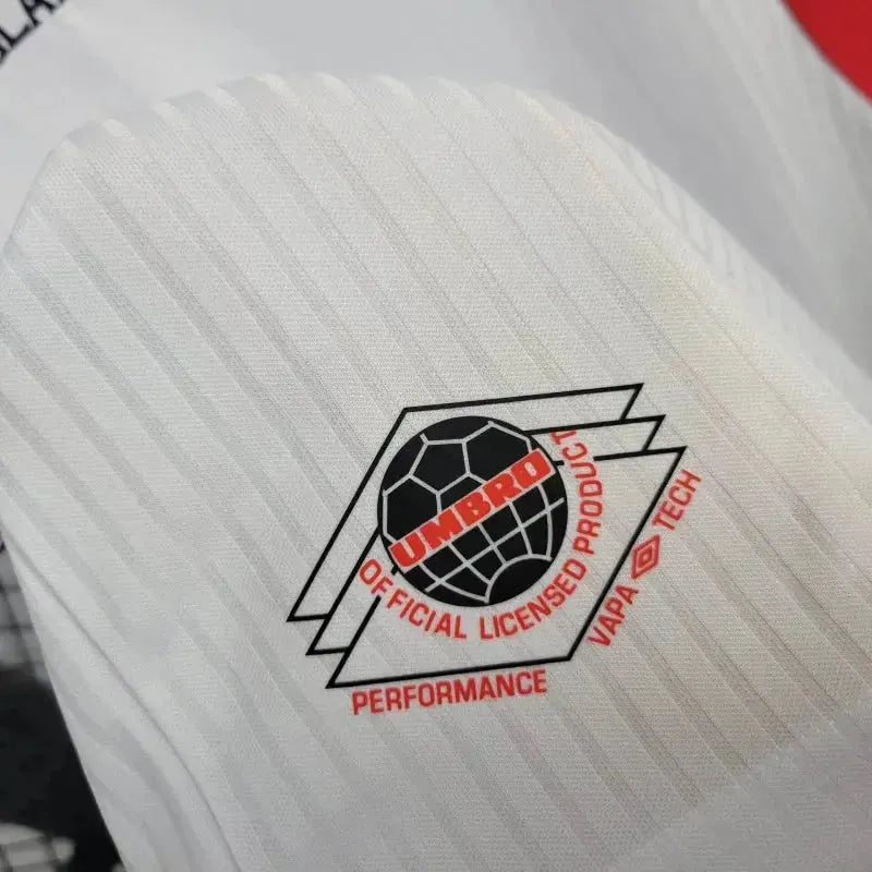 Camisa Inglaterra Retrô Home 1998 - Torcedor Masculina Branca - Netmantos