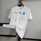 Camisa Napoli SSCN 24/25 - Torcedor Masculina Branca - Netmantos