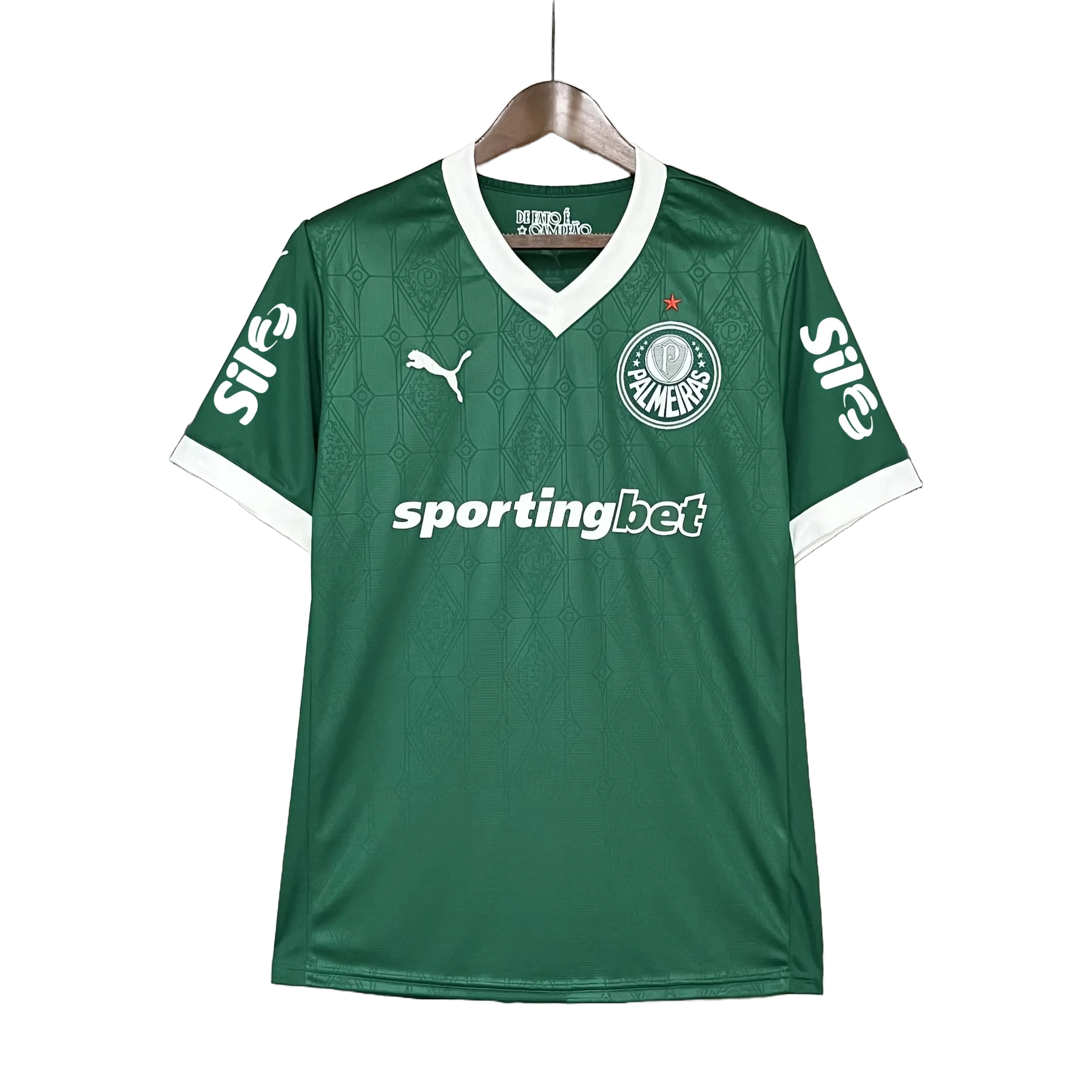 Camisa Palmeiras Home 25/26 - Torcedor Masculina Verde + Patrocínios - Netmantos