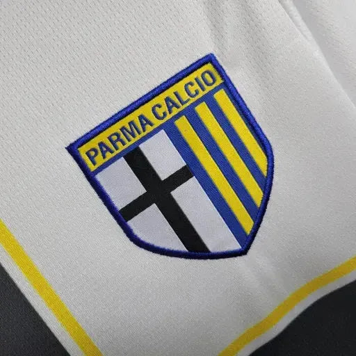 Camisa Parma Home 23/24 - Torcedor Masculina Branca - Netmantos