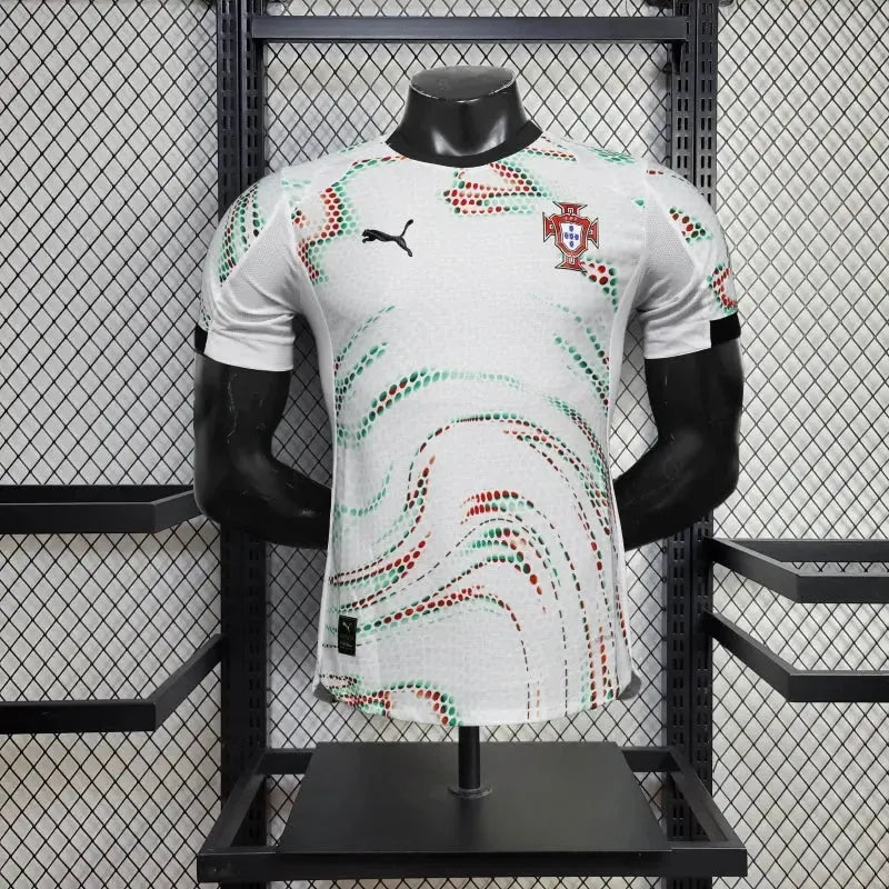 Camisa Portugal Away 25/26 - Jogador Masculina Branca - Netmantos