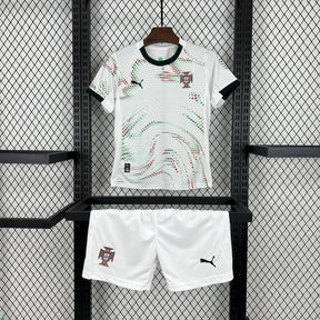 Camisa Portugal Away 25/26 - Torcedor Infantil Branca - Netmantos