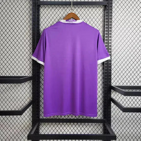 Camisa Real Madrid Retrô Away 17/18 - Torcedor Masculina Roxa - Netmantos