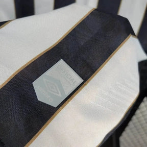 Camisa Santista Away 24/25 - Torcedor Masculina Listrada + Patrocínios - Netmantos