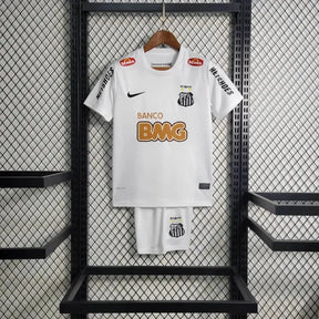Camisa Santista Retrô Home 2011/12 - Torcedor Infantil Branca - Netmantos