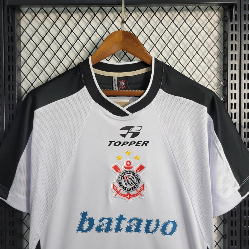 Timão Home Retro 2000 Shirt - White Men's Fan Shirt