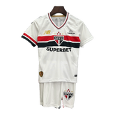 São Paulo Home Shirt 25/26 - White Children's Fan Shirt