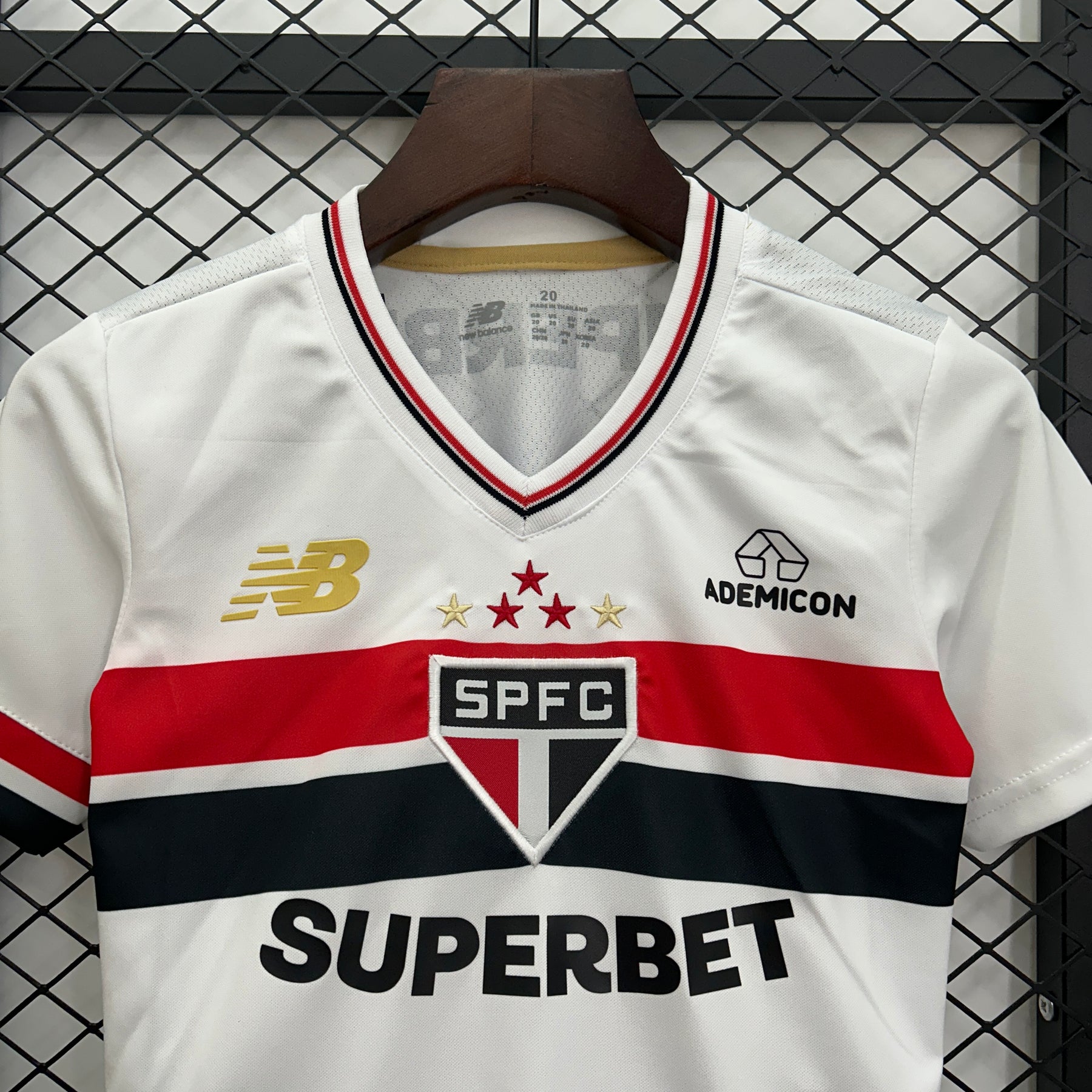 São Paulo Home Shirt 25/26 - White Children's Fan Shirt