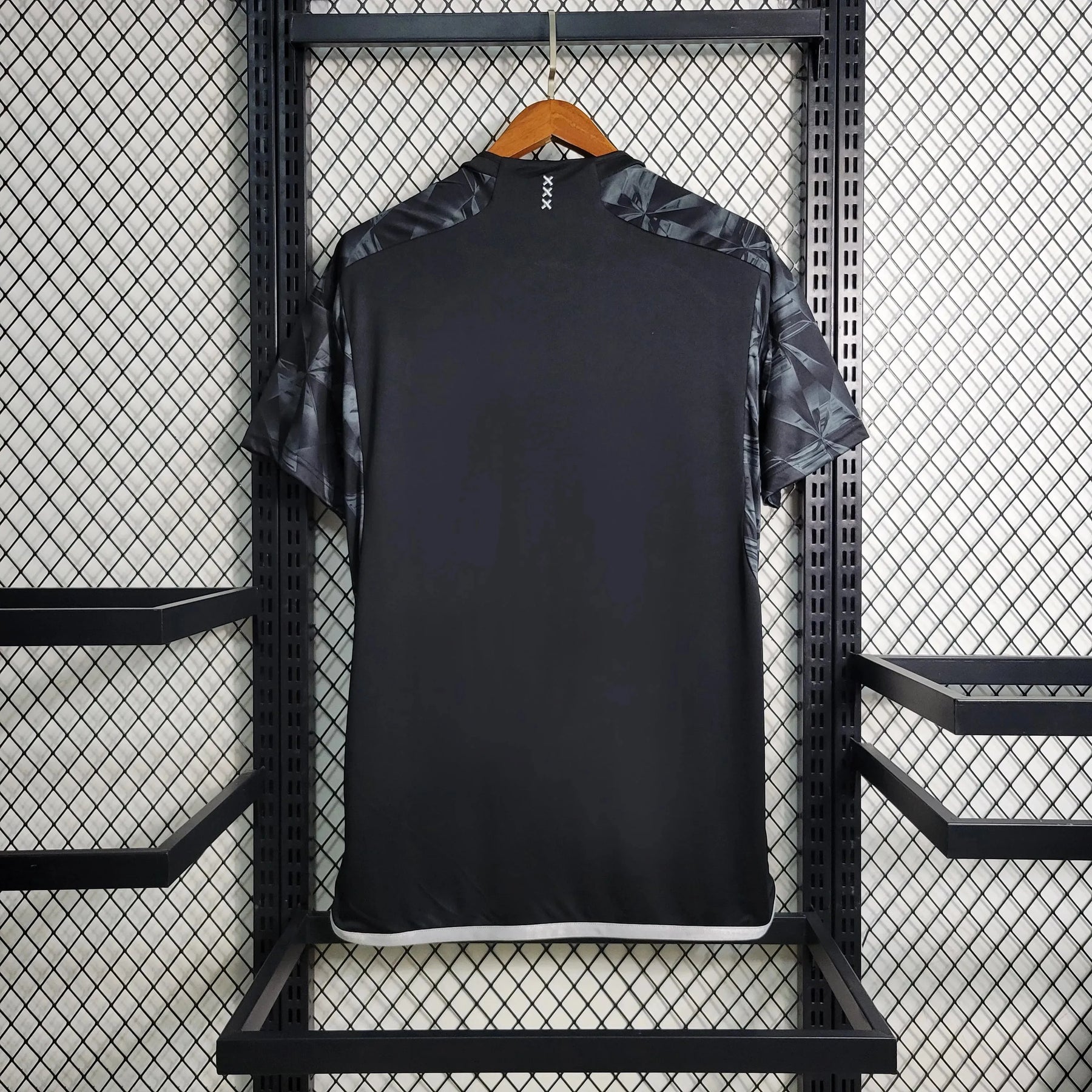 Camisa Ajax Away II 23/24 - Torcedor Masculina Preta - Netmantos