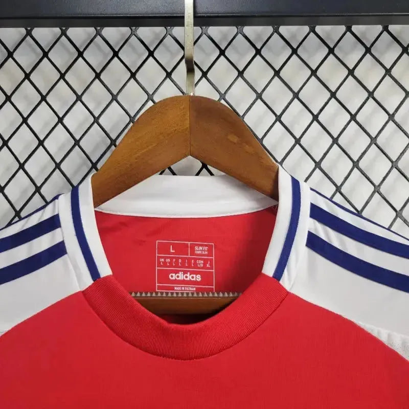 Camisa Arsenal Home 24/25 - Torcedor Masculina Vermelha e Branca - Netmantos