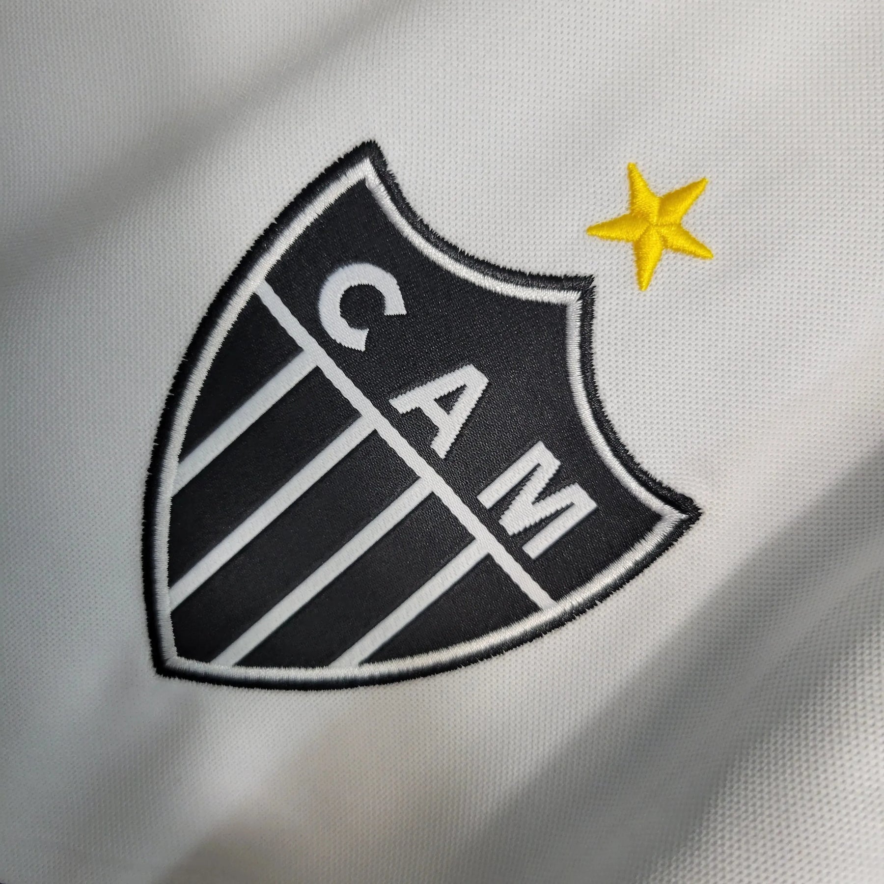 Camisa Atlético Mineiro Away 23/24 - Torcedor Masculina Branca e Cinza - Netmantos