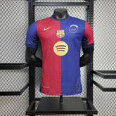 Camisa Barcelona X Travis Scott 24/25 - Jogador Masculina Azul e Vermelho - Netmantos