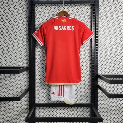 Camisa Benfica Home 23/24 - Torcedor Infantil Vermelha - Netmantos