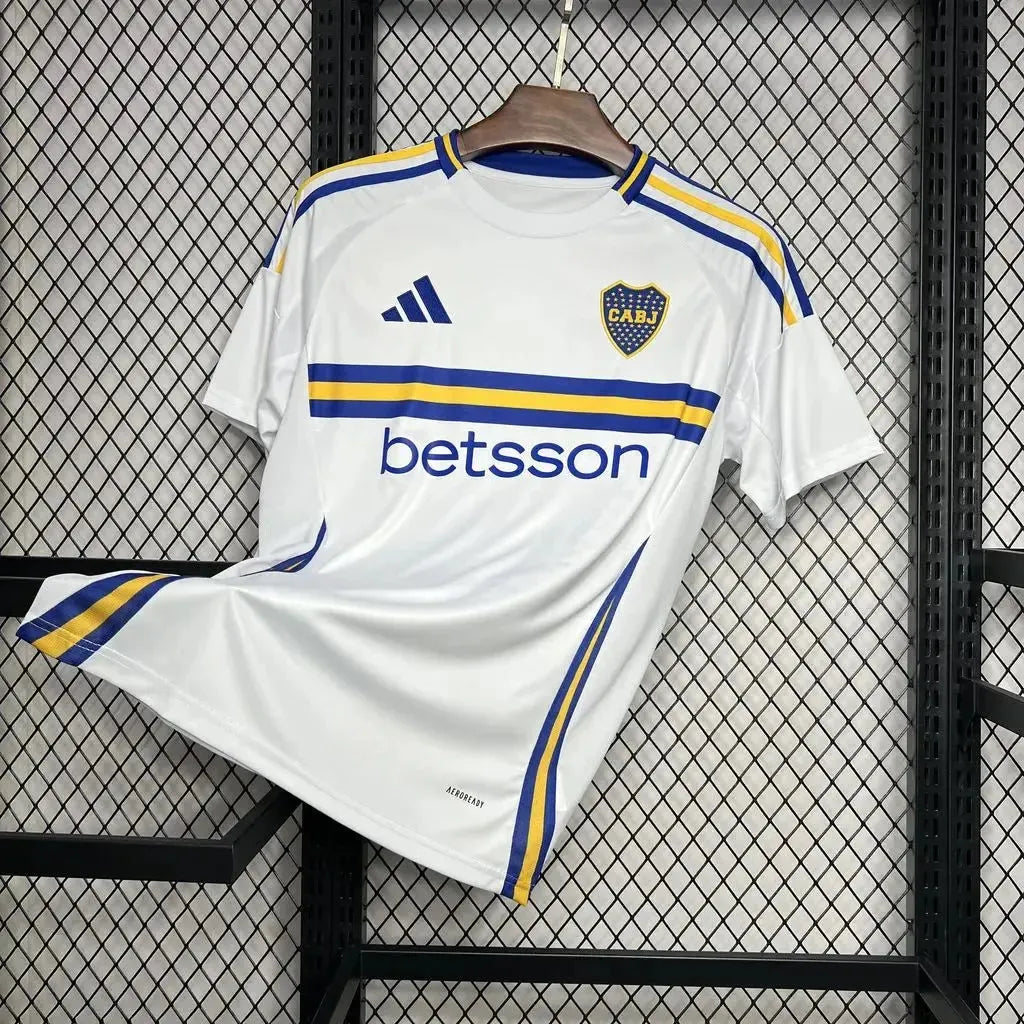 Camisa Boca Juniors Away 24/25 - Torcedor Masculina Branca - Netmantos