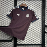 Camisa Espanha Estilo Retrô 24/25 - Torcedor Masculina Marrom - Netmantos