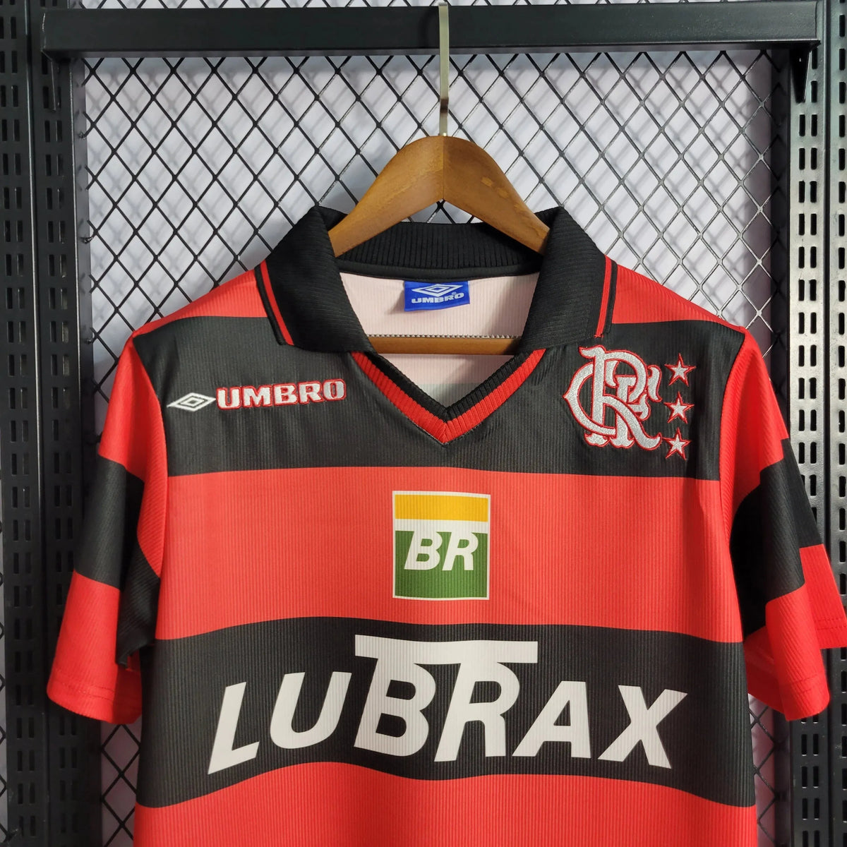 Camisa Flamengo Retrô Home 1999 - Torcedor Masculina LUBRAX - Netmantos