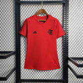 Camisa Flamengo Treino 23/24 - Torcedor Feminina Vermelha - Netmantos
