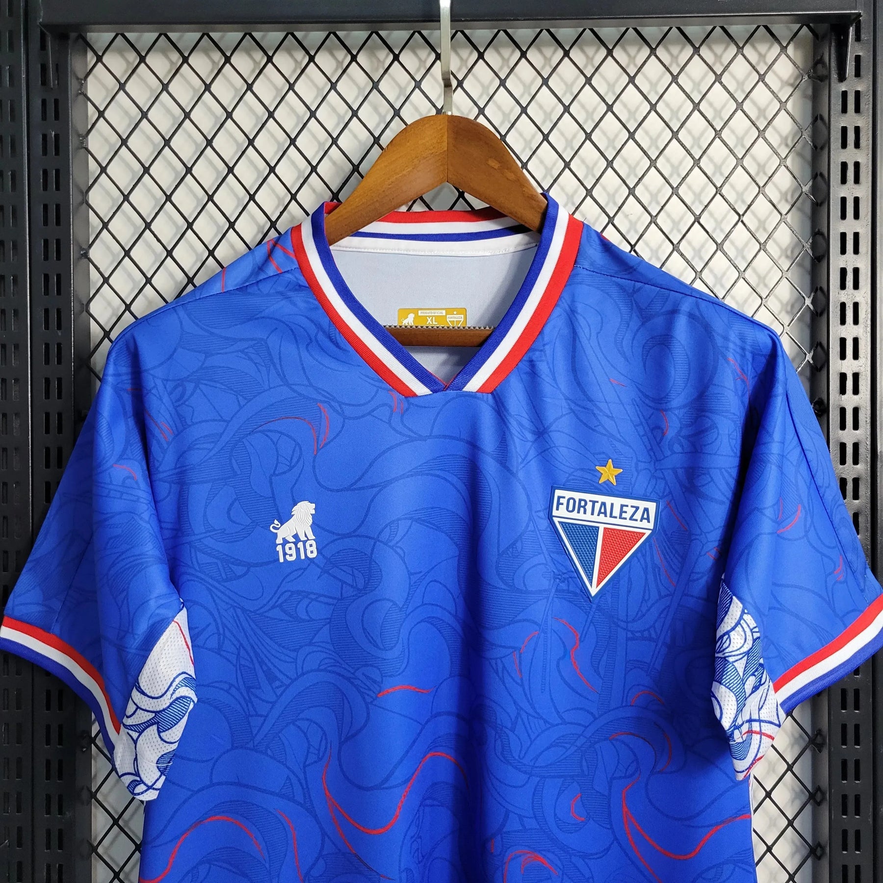 Camisa Fortaleza Goleiro 23/24 - Torcedor Masculina Azul - Netmantos