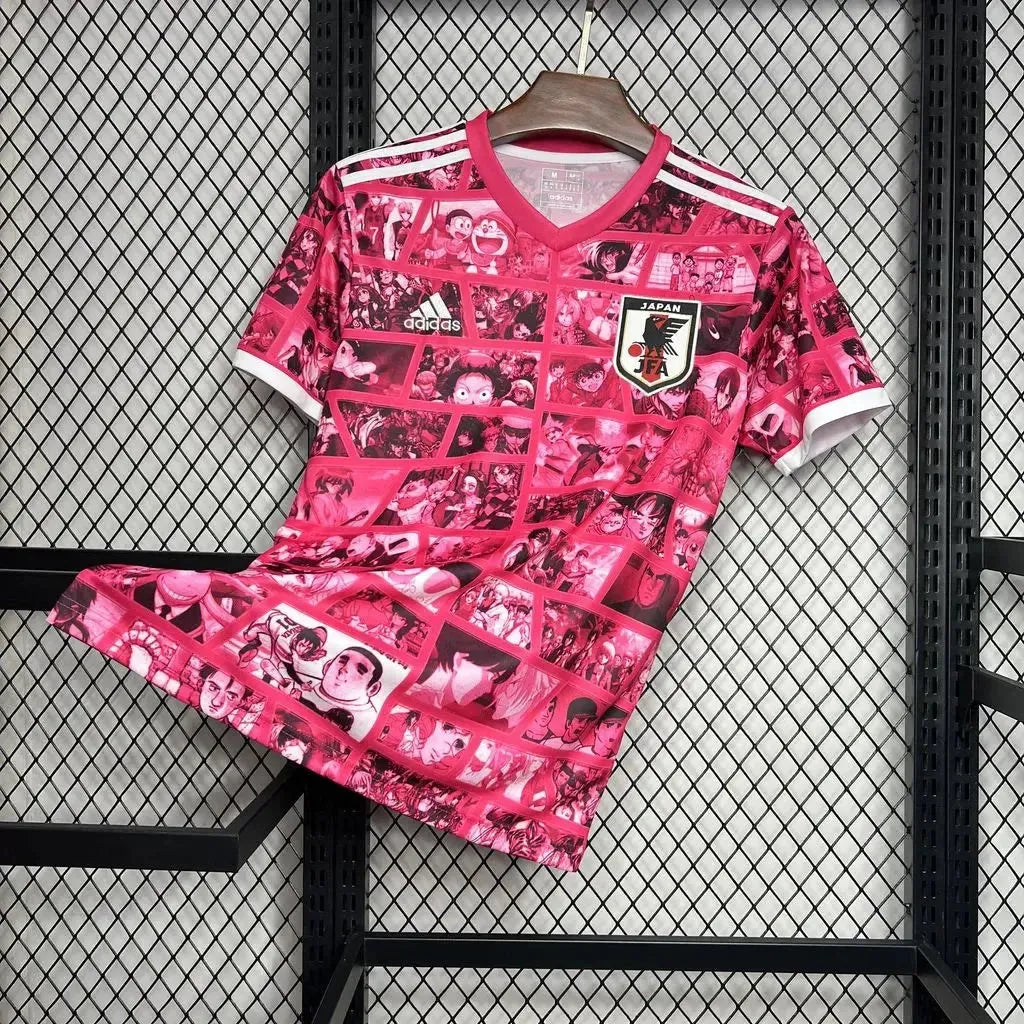 Camisa Japão Edição Especial 24/25 - Torcedor Masculina Rosa - Netmantos